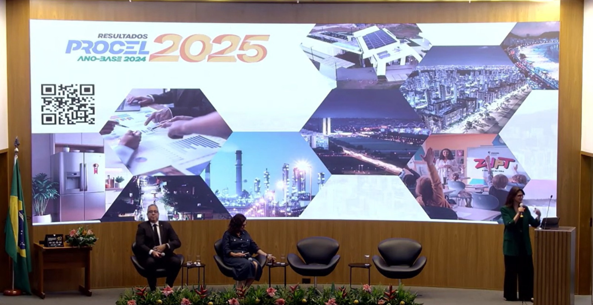 Leia mais sobre o artigo Procel apresenta resultados de 2024 com economia de energia suficiente para abastecer mais de 11 milhões de residências por um ano